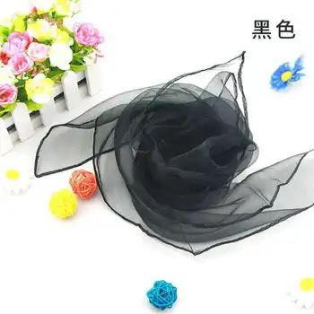 

Women Ladies Elegant Square Chiffon Scarf Chiffon Neck Head Scarf Scarves Wrap Soft Stole Shawl