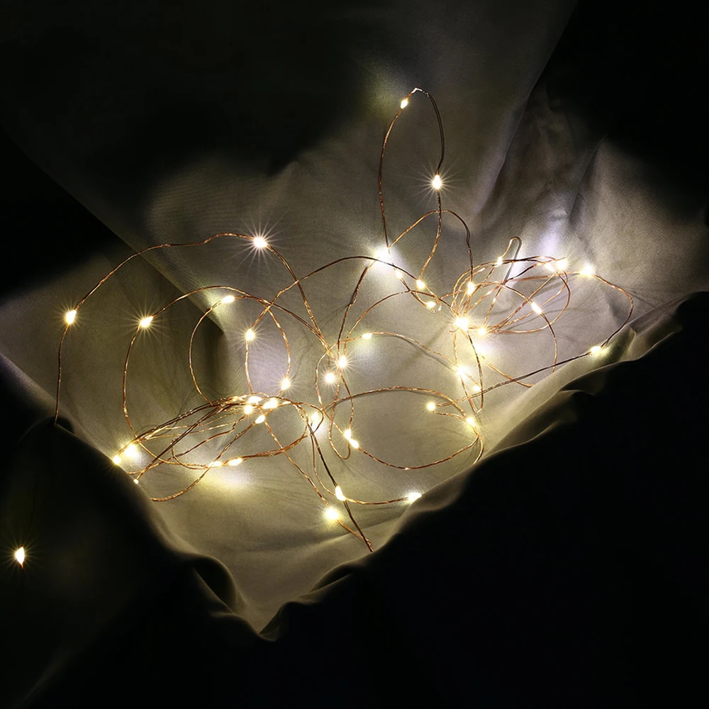 2M-5M-10M LED Photo Clip USB Or Battery LED String Lights Fairy Lights Garland Christmas Decoration Wedding Party Lamp Strip 13