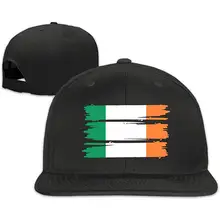 Бейсбольные кепки с ирландским флагом для мужчин/женщин, плоские бейсболки для взрослых