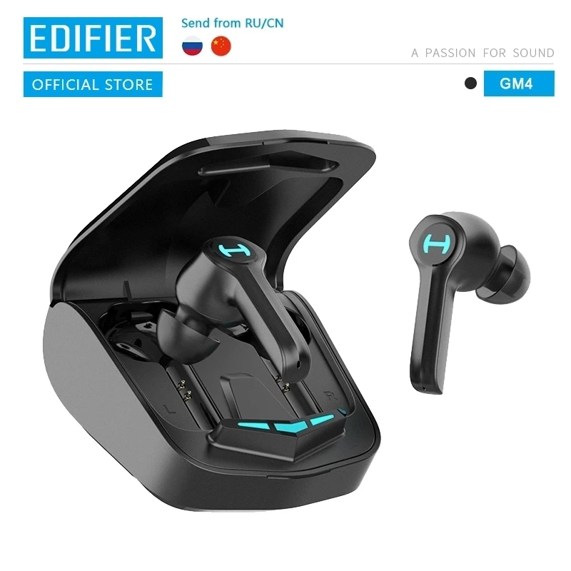 Беспроводные Игровые наушники EDIFIER GM4 Bluetooth 5 0 PixArt с низкой задержкой и сенсорным