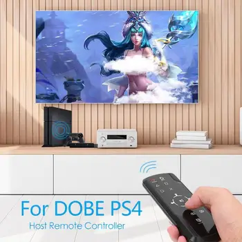 

For Sony PS4 Multimedia Remote Control Wireless Bluetooth Video Media Controller Sleep Automatically Without Use After 10 minute