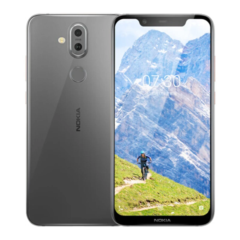 NOKIA X7 Global Rom 4 Гб 64 Гб 6,1" Snapdragon 710 Octa Core 3500 мАч Быстрая зарядка отпечатков пальцев задние фары мощностью 12+ 13 Мп спереди 20MP мобильного телефона