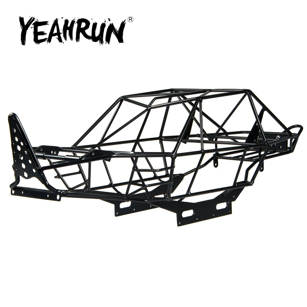 

Полностью Металлическая стальная Рама корпуса YEAHRUN, корпус рулонной клетки для Axial Wraith AX90053 RR10 1/10, радиоуправляемая модель автомобиля Rock, детали для самостоятельной сборки