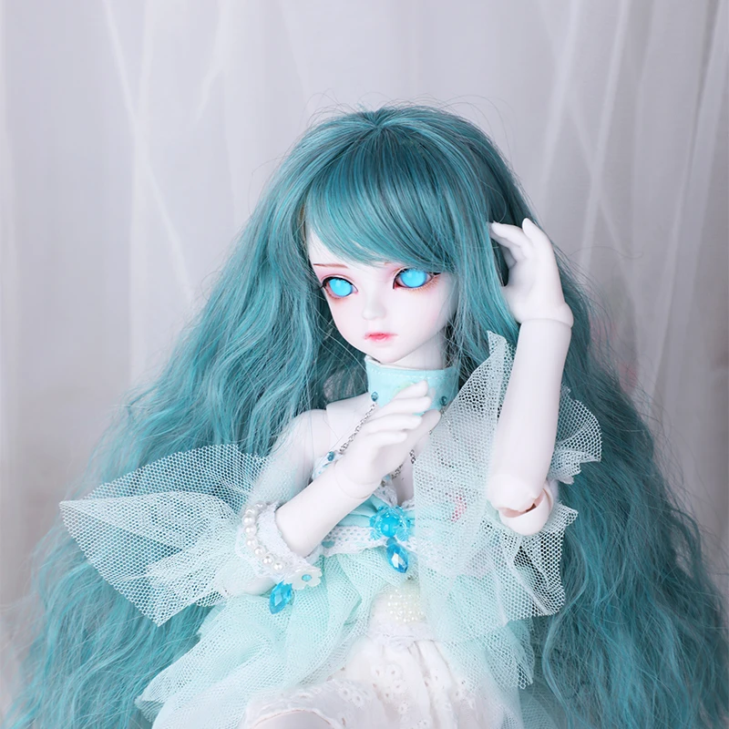 Полный набор 1/4bjd/sd кукла Serin& Rico женская кукла Русалочка Голубой океан подарок на день рождения