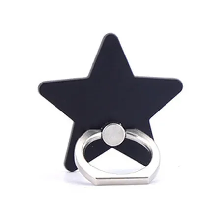 Stars Black Finger Ring Mobile Socket Phone Stand Holder For Samsung Xiaomi For iPhone 8 7 6 6S Plus 5S Smart Phone IPAD MP3 Car Mount Stand - Цвет: Stars Black