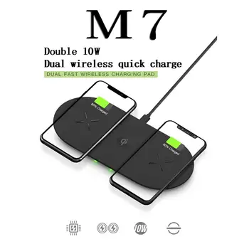 

Dual / Triple Wireless Charger 10W Fast Charge Anti-slip Charging Pad For AirPods 2 Samsung IWatch