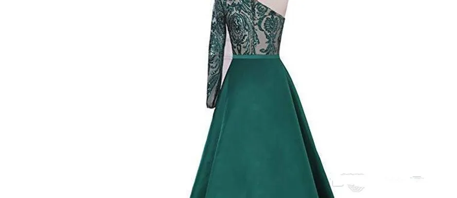 luxury-dark-green-evening-dresses-2018-one-shoulder-zuhair-murad-dresses-mermaid-sequined-prom-gown-with-detachable-train-custom-made (7)