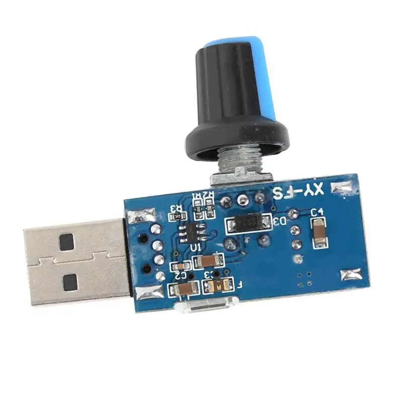 DC 5V USB регулятор скорости ветра регулятор громкости воздуха модуль
