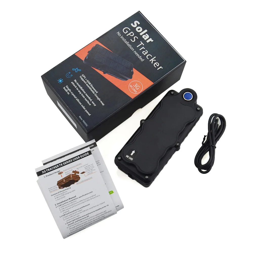 Wifi+ GSM+ gps позиционирование 3g gps трекер TK05SG Магнитный солнечной энергии трекер gps слежения транспортных средств для отслеживания местоположение автомобиля