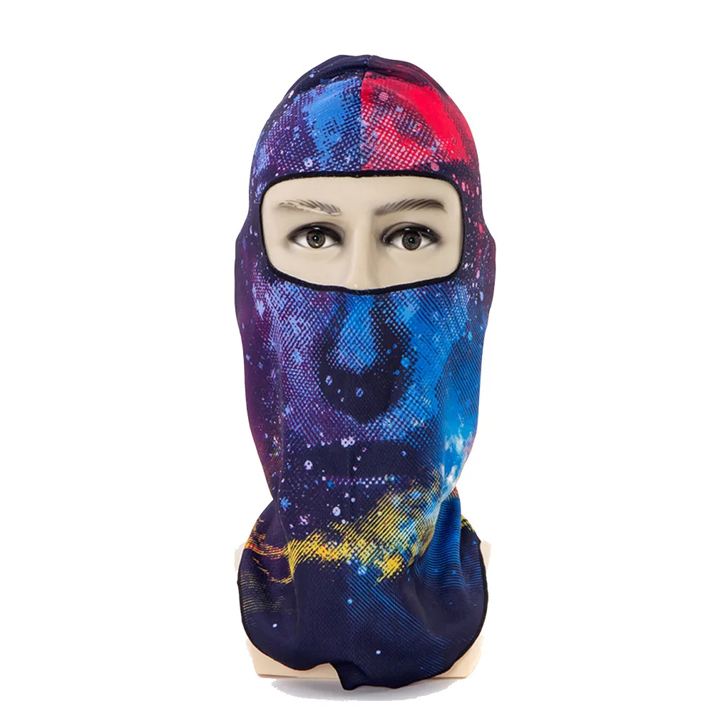 New Explosive Ninja Mask Riding men and women Riding windproof and dustproof print Mask Anti-Fear Mask Mask Sand Turban