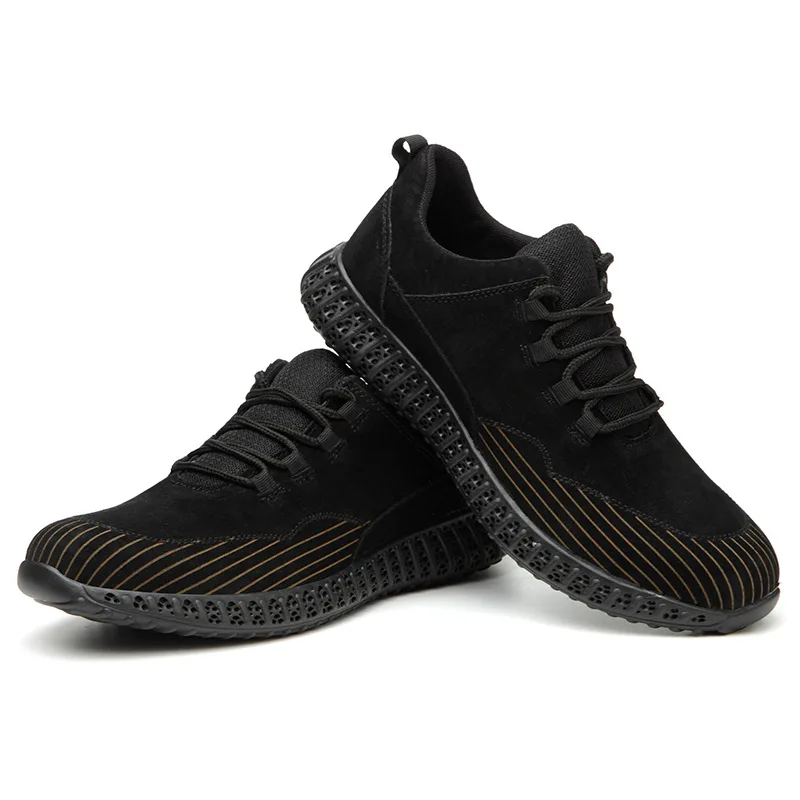 

Breathable Steel Toe Cap Work Safety Shoes Outdoor Men Anti-slip Indestructible Sneakers Safety Shoes Working Shoes Man Safety