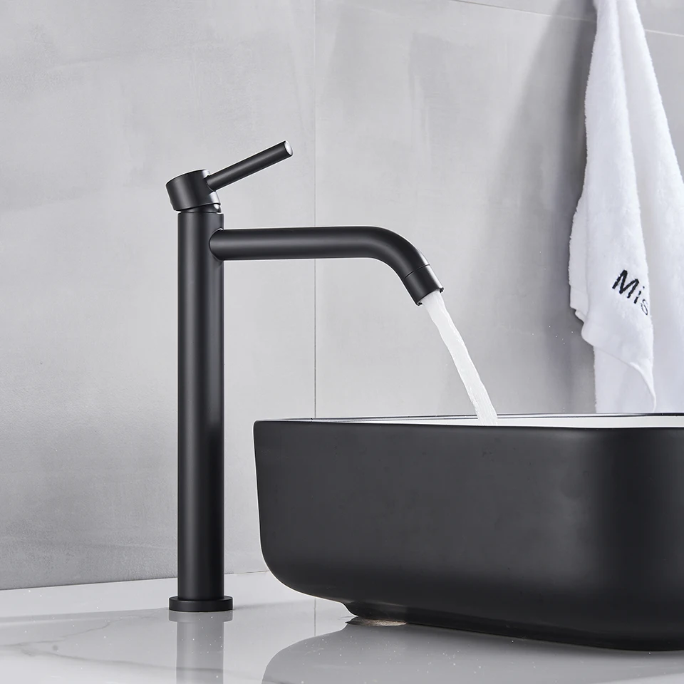 Basin Faucets basin faucet bathroom faucet Bath Basin Mixer Faucet Bathroom Vessel Washbasin Water Mixer Taps Hot and Cold Water Tap