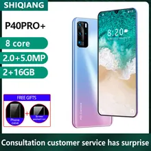 Soyes Новый P40pro + разблокировать смартфон 16GB Android 9,1 Octa Core 7,2