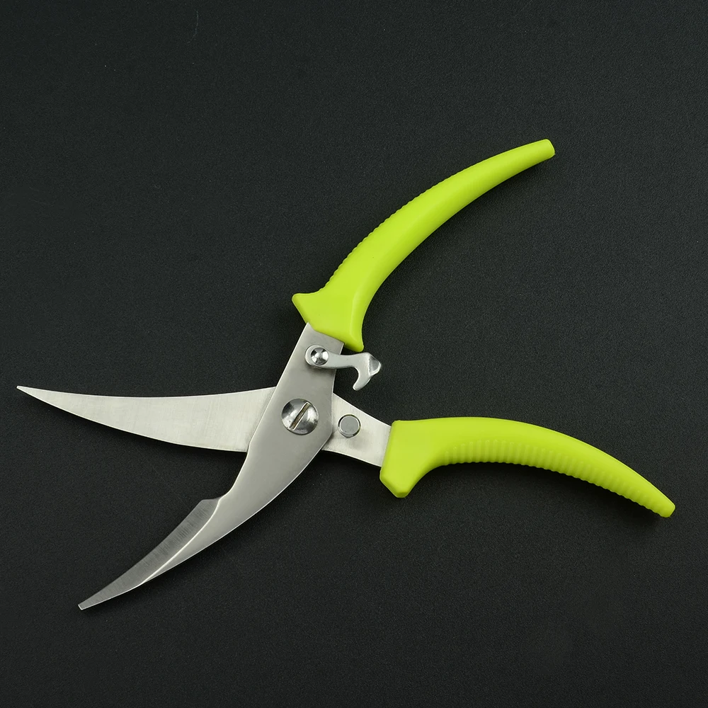 

ZEMEN Kitchen Scissors Shears Strong Cutting Chicken Bone Scissor Multi Purpose Cook Gadgets Utility Heavy Duty Kitchen Shears