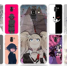 Danganronpa мультфильм чехол для samsung Galaxy A50 A80 A70 A60 A40 A30 A20 A20e A10 A9 A7 A6 Note 8, 9, 10, плюс 5G прочное портмоне