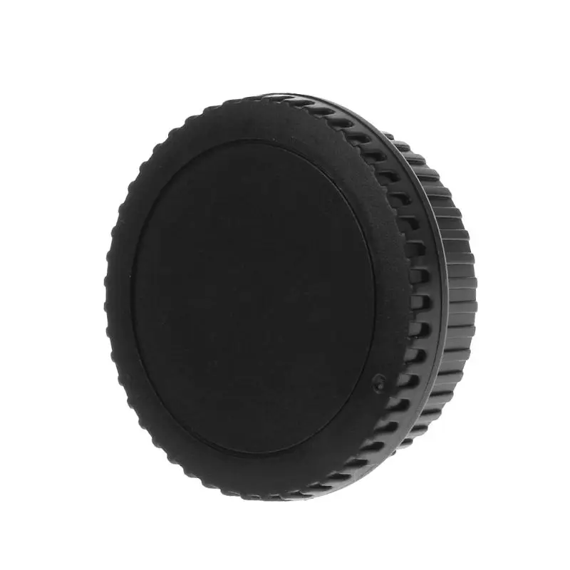 Rear Lens Body Cap Camera Cover Set Dust Screw Mount Protection Plastic Black Replacement for Canon EOS EF EFS 5DII 5DIII 6D