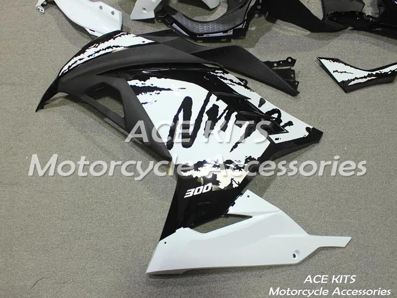 ACE наборы из углеродного волокна, переводная вода, печать частей для kawasaki NINJA250 NINJA300 2013 всех видов цвета No. FF01