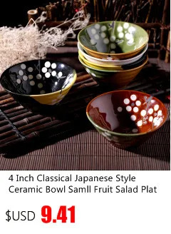 1700 мл большая миска для супа, лапши, керамическая Салатница, Корейская Фруктовая тарелка, пищевой контейнер для микроволновой печи, посуда с ручкой, против обжига