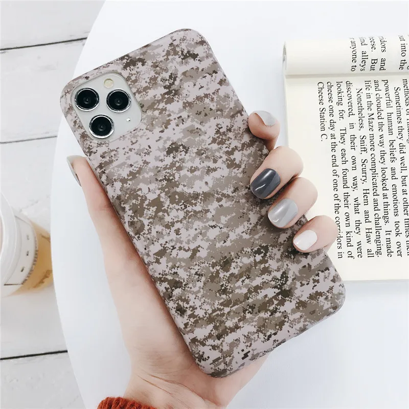 8966 Lovebay камуфляжный чехол для телефона iPhone 7 8 6 6S Plus 11 Pro X XR XS Max армейский зеленый Модный Камуфляжный мягкий IMD силиконовый чехол - Цвет: 8966