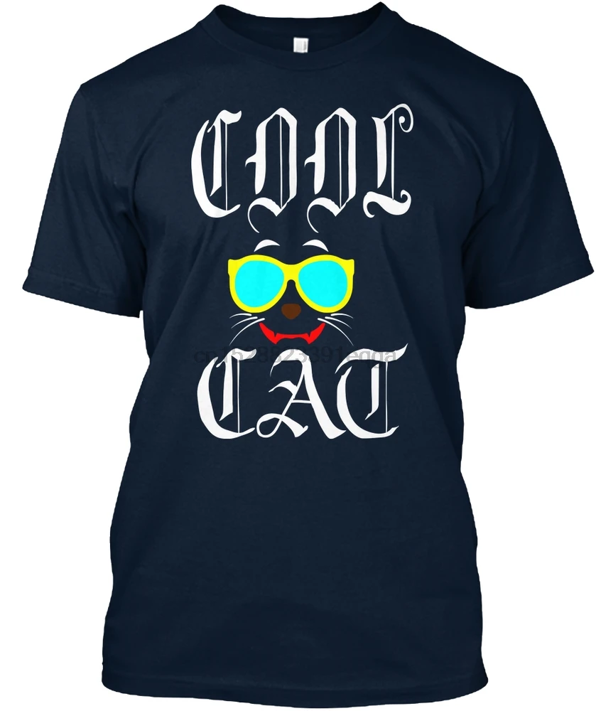 Мужская футболка Cool Cat от D.M.H женская футболка|Футболки| |