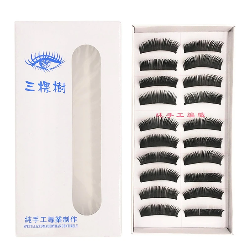 10 Pairs Of Thick Mink False Eyelashes Dramatic Soft Handmade Multi-layer Eyelash Makeup Tools | Красота и здоровье