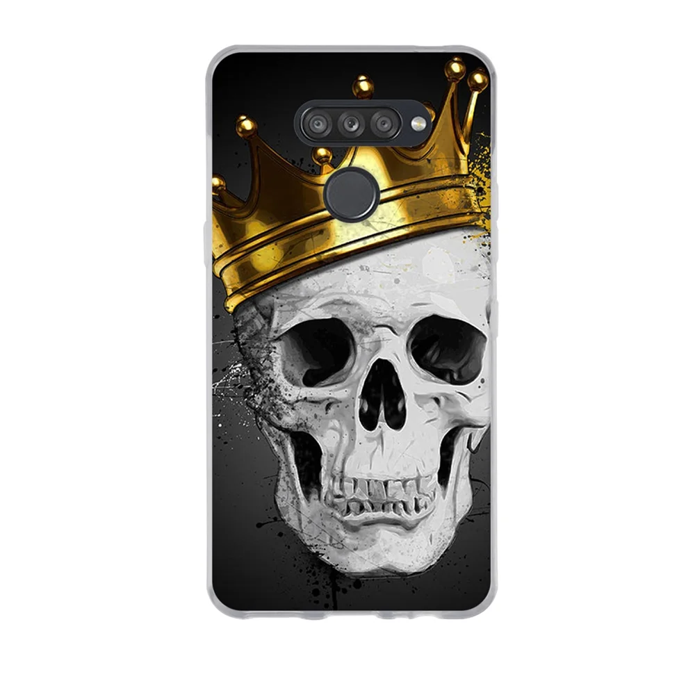 Мягкий силиконовый чехол из ТПУ для LG K50s мягкая задняя крышка с рисунком милого