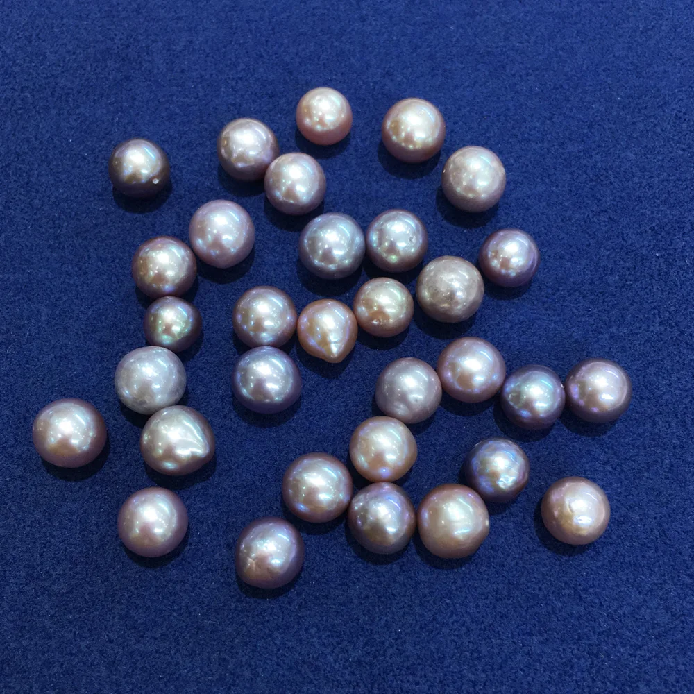

Fashion Natural Freshwater Pearl Pendant Round Pendants for Jewelry Making DIY Necklace Accessories Free Making Necklace