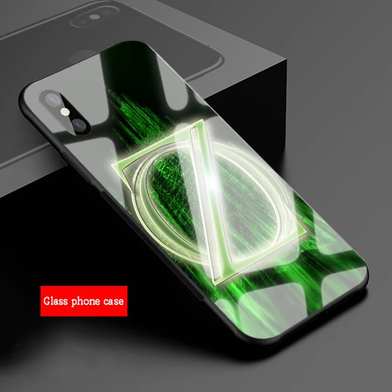 Чехол для iPhone 6 для телефона из закаленного стекла Wizard of OZ, 6 plus, 7, 7 plus, 8, 8 plus, 5, 5s, SE, X, XS, XR, XS Max - Цвет: B19071905-07.jpg