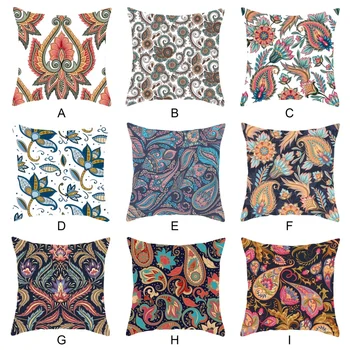 

Mandala-Style Throw Pillow Cover Datura National Style Pillow Case Home Waist Pillow Cushion Holiday . Decoration Living Room