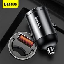 Baseus Quick Charge 4.0 3.0 USB C caricabatteria da auto per iPhone 12 11 X Pro Huawei Xiaomi cellulare USBC tipo C PD 3.0 ricarica rapida