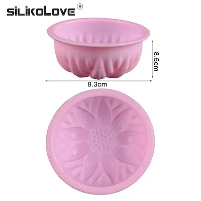 random color2150 SILIKOLOVE мини-силиконовая форма для торта Формы для выпечки миски Детские Хлеб пироги буханка антипригарный силиконовый Плесень лотки для выпечки кастрюли - Цвет: random color2150