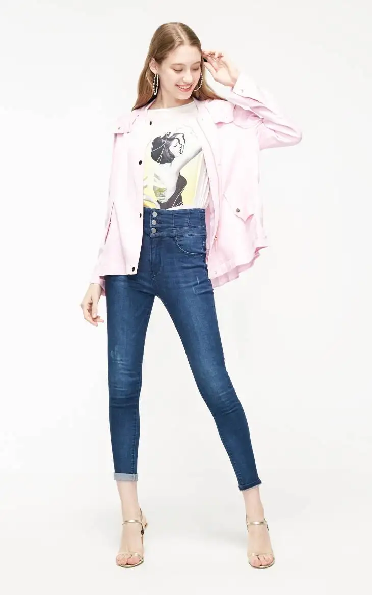 Vero Moda Женское пальто с капюшоном и оборками | 319117508