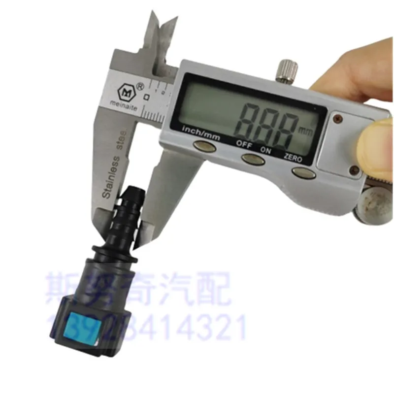 7,89 мм-ID6-90degree SAE 5/16 фитинги для топливной трубы Авто Топливная линия быстрый разъем бензин Быстрый гнездовой разъем 5 шт. в партии