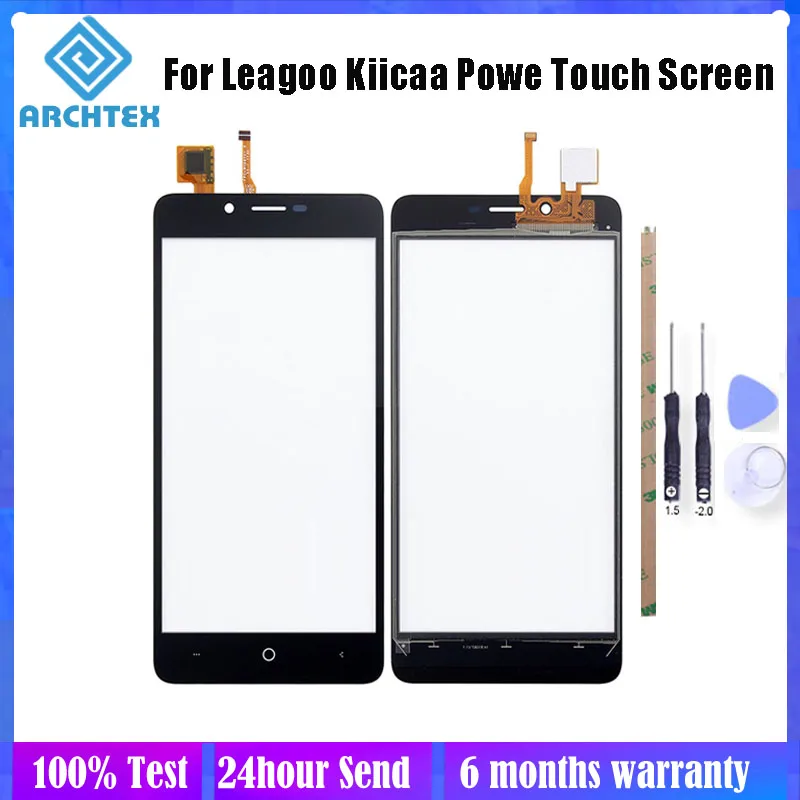 5 0 дюйма для Leagoo Kiicaa Pow сенсорный экран панель идеальные запасные части стекло с