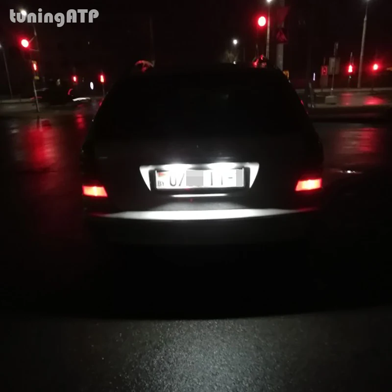 Для TESLA модель S 2012- светодиодный номерной знак свет лампы Яркий белый автомобиль Стайлинг Аксессуары
