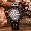 Customized BOBOBIRD Wood Watch Engrave Your Personalized Logo On The Back Cover relogio masculino Gift With Wooden Box L-S18-1 2