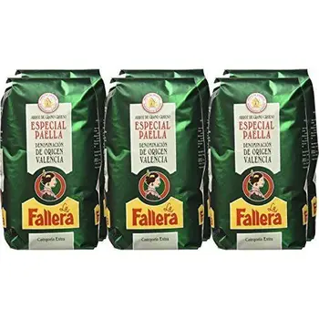 

3x1kg Riz spécial paella 1 Kg La Fallera.- D.O.Valencia
