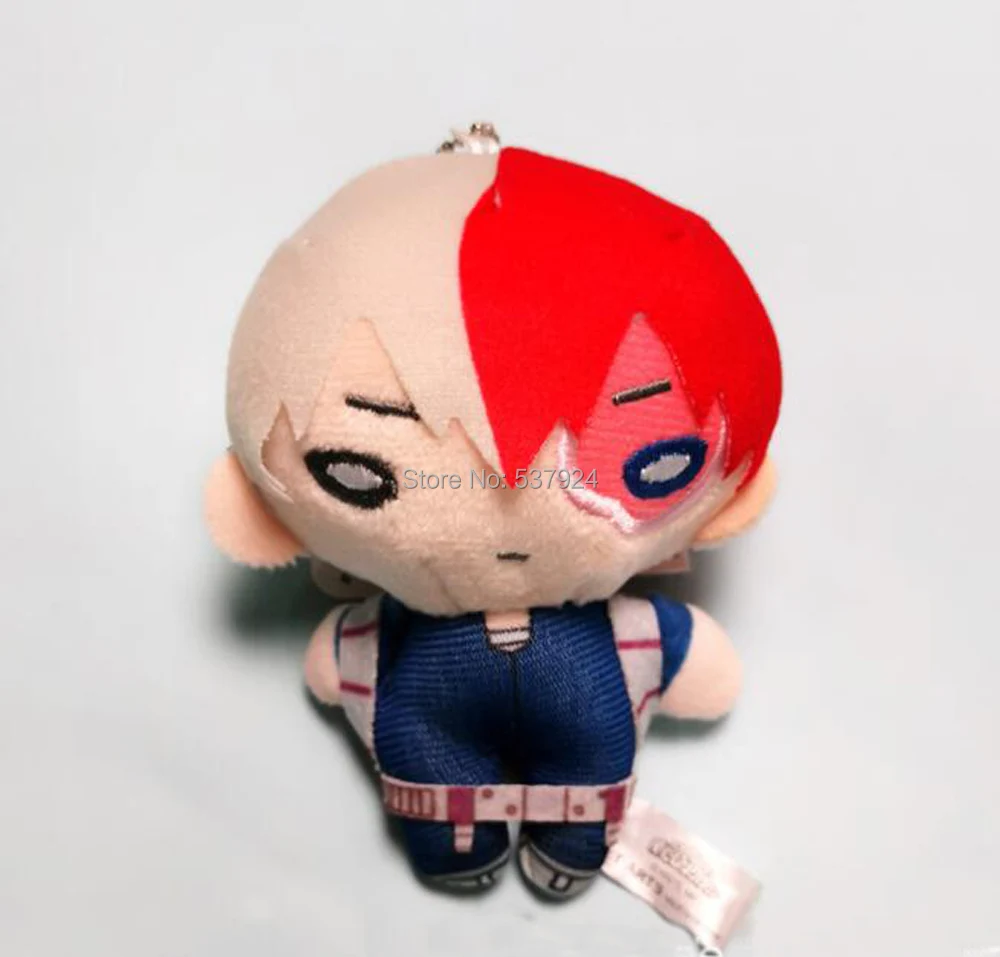 Новинка 20 шт My Hero Academy Bakugou Katsuki Todoroki Shoto Midoriya Izuku " 10 см Брелок-плюшевая кукла подвеска