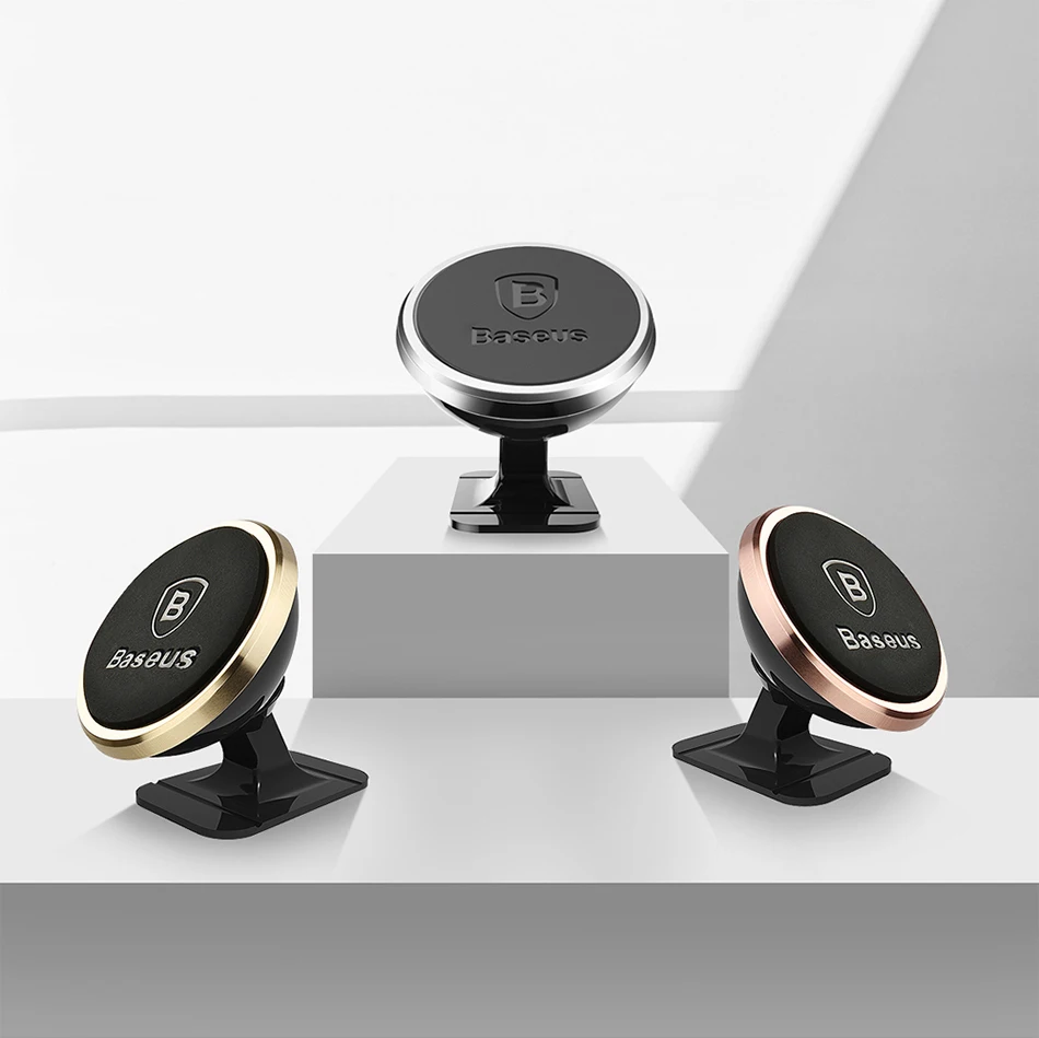Baseus Magnetic Car Phone Holder For iPhone Samsung Universal Magnet Mount Holder for Phone in Car Cell Mobile Smartphone Stand iphone holder for car