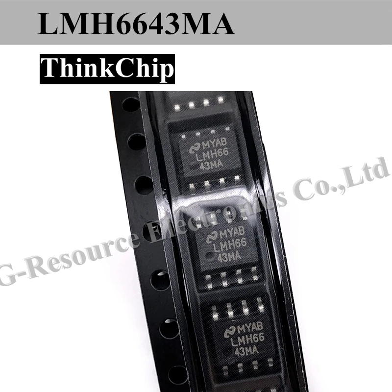 (10 шт.) LMH6643 LMH6643MA LMH6643MAX SOP8 маломощный 130 МГц 75 мА выходные усилители Rail-to-Rail |