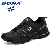 BONA/модные мужские кроссовки; Новинка года; мужские кроссовки для бега с низким верхом из микрофибры; удобные уличные кроссовки для бега; размеры 10,5