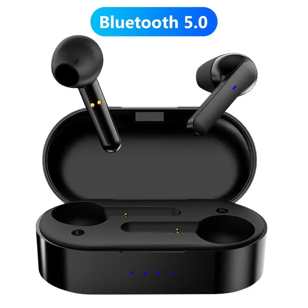 Wireless Earphones Bluetooth V5 0 TWS Wireless Bluetooth Headphones LED Display With Power Case Headsets With Microphone