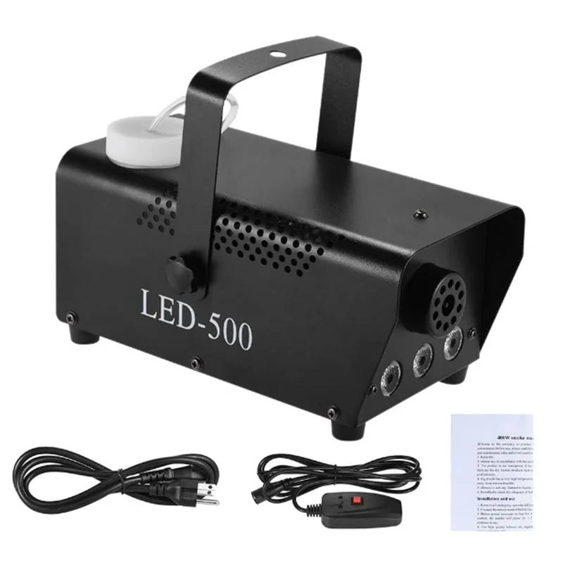 

Colorful Fogger Fog Smoke Machine with Jumping Change Light