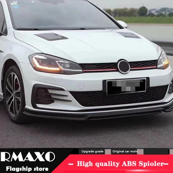 

For Volkswagen GOLF 7 GTI Body kit spoiler 2014-2018 For GOLF ABS Rear lip rear spoiler front Bumper Diffuser Bumpers Protector