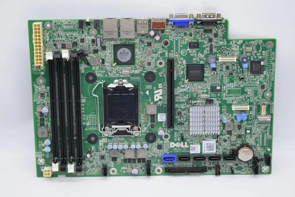 Серверная плата 0F9NP 1155 Pin для Dell PowerEdge R210 оригинальная б/у материнская | Компьютеры