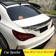 Для Mercedes Benz CLA спойлер задний багажник крылья спойлер cla 200 250 260 для mercedes w117