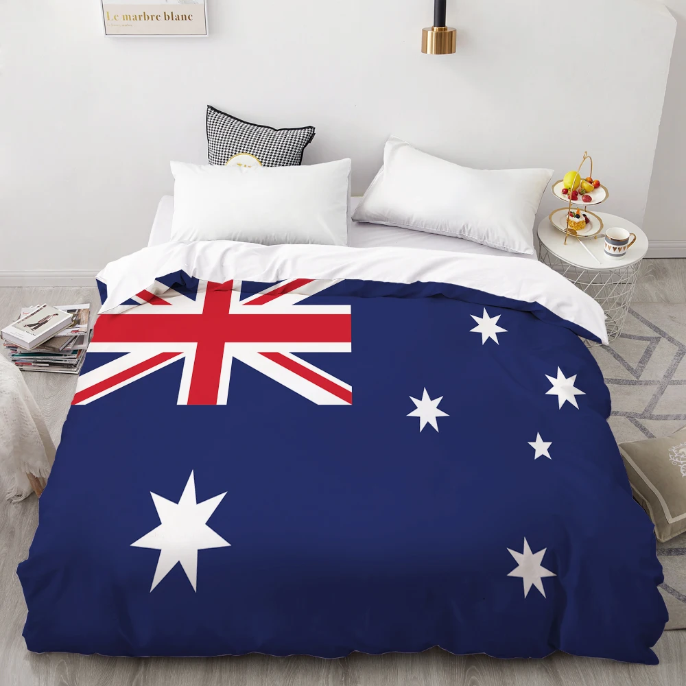 Australia 3D пользовательские пододеяльник, одеяло/одеяло чехол AU queen/King/220x240/200x200, постельные принадлежности флаг Австралии, Прямая поставка - Цвет: Australia