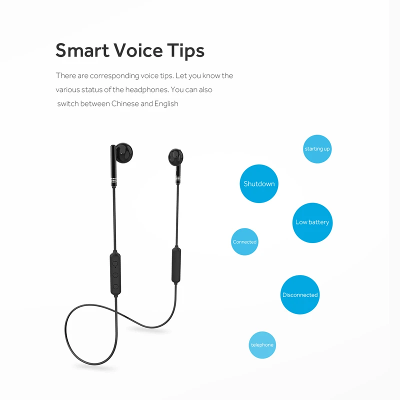 Новая модная bluetooth-гарнитура, беспроводные наушники-вкладыши с шумоподавлением, 5,0 с микрофоном, устойчивые к поту, стереогарнитура для всех телефонов