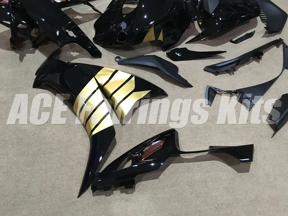 Обтекатель для HONDA CBR1000RR 12 13 14 15 CBR 1000RR 1000 RR 12-15 CBR1000 RR 2012 2013 обтекатель черный золотой