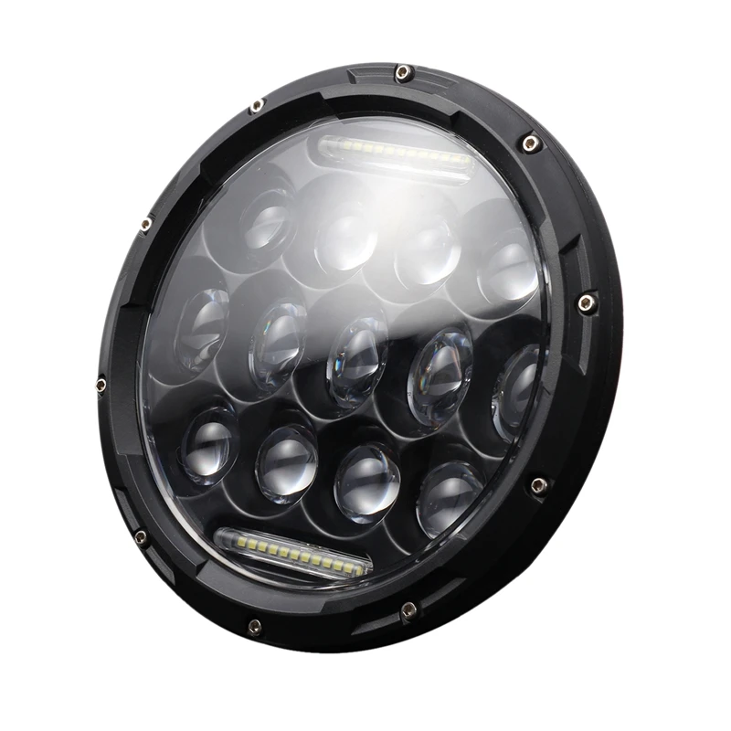 7 дюймов круглые светодиодные фары с Drl для Je ep Wrangler JK JKU TJ CJ LJ